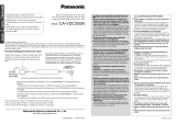 Panasonic CAVDC300N Instrucciones de operación