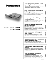 Panasonic TY37TM5T Instrucciones de operación