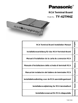 Panasonic TY42TM4Z Instrucciones de operación