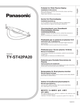 Panasonic TY-ST42PA20 Instrucciones de operación