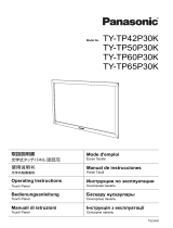 Panasonic TYTP42P30K Instrucciones de operación