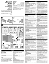 Panasonic RF-U160 El manual del propietario