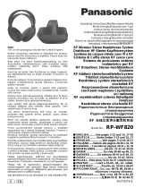 Panasonic RPWF820E Instrucciones de operación