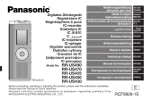 Panasonic RR-US450 Instrucciones de operación