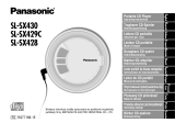 Panasonic SLSX428 El manual del propietario