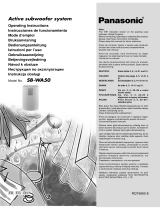 Panasonic SBWA50 El manual del propietario