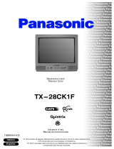 Panasonic TX28CK1F Instrucciones de operación