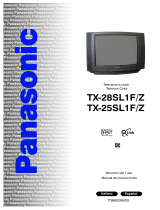 Panasonic TX28SL1FZ Instrucciones de operación