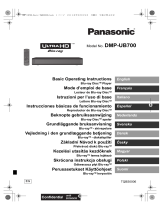 Panasonic DMP-UB700EG El manual del propietario