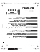 Panasonic SCBTT182EG El manual del propietario