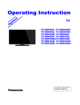 Panasonic TX43DS352E Instrucciones de operación