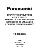 Panasonic TX43E303E Instrucciones de operación