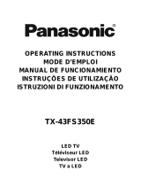 Panasonic TX43FS350E Instrucciones de operación