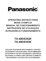 Panasonic TX48DS352E Instrucciones de operación