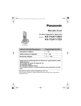 Panasonic KXTGA717EX Instrucciones de operación