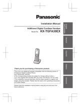 Panasonic KXTGFA30EX Instrucciones de operación
