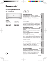 Panasonic CSRE15PKE El manual del propietario