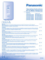 Panasonic WHUD14CE5A Instrucciones de operación