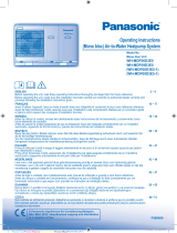 Panasonic WHMDF06D3E51 Instrucciones de operación