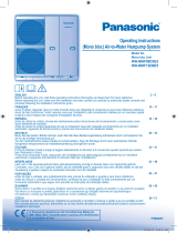 Panasonic WHMHF12D6E5 Instrucciones de operación