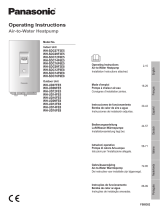 Panasonic WHUD09FE8 Instrucciones de operación