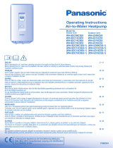 Panasonic WHUD14CE8 Instrucciones de operación