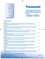 Panasonic WHSDF03E3E5 Instrucciones de operación