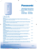 Panasonic WHSHF09D3E8 El manual del propietario