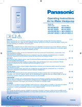 Panasonic WHUD12CE5A1 El manual del propietario