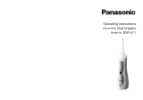Panasonic EW1411 El manual del propietario