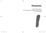 Panasonic ERGP30 El manual del propietario