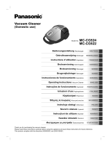 Panasonic MCCG522 El manual del propietario
