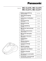 Panasonic MCCL676 Instrucciones de operación