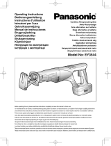 Panasonic EY 3544 El manual del propietario