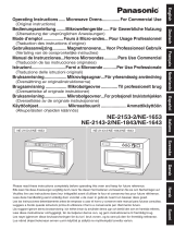 Panasonic NE2153EUG Instrucciones de operación