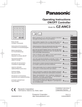 Panasonic CZANC3 Instrucciones de operación