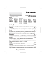 Panasonic S-28MK2E5 Klimagerät El manual del propietario