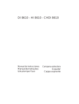 Aeg-Electrolux DI8610-M Manual de usuario