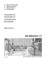 De Dietrich DRH915JE Manual de usuario