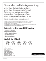 K&#252;ppersbusch IK164-4Z Manual de usuario