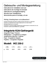 K&#252;ppersbusch IKE230-2 Manual de usuario
