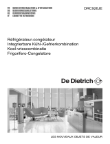 De Dietrich DRC926JE Manual de usuario