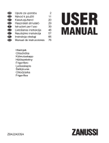 Zanussi ZBA22420SA Manual de usuario