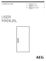 AEG RXE75911TM Manual de usuario