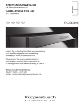 K&#252;ppersbusch FKG8500.0I Manual de usuario