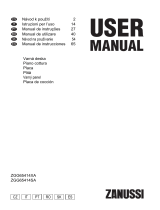 Zanussi ZGG65414SA Manual de usuario