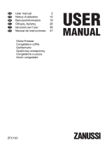 Zanussi ZFC103 Manual de usuario