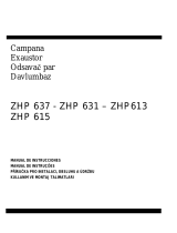 Zanussi ZHP615W Manual de usuario