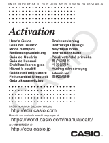 Casio Activation El manual del propietario