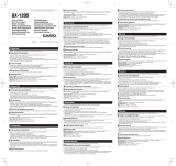 Casio GX-120S Manual de usuario